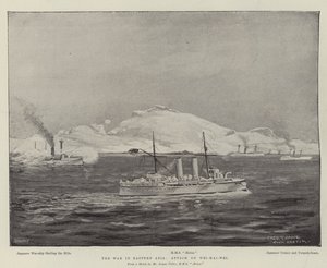 The War in Eastern Asia, Attack on Wei-hai-Wei by Fred T. Jane
